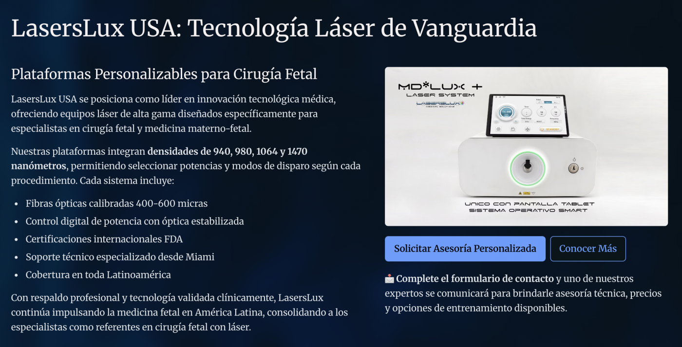 cirugia fetal con laser